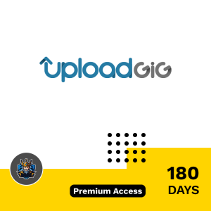 UploadGIG.Com 180 Days Premium Account